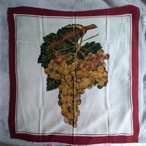 Perry Ellis Grapevine Print Wool Scarf - 37" x 36"